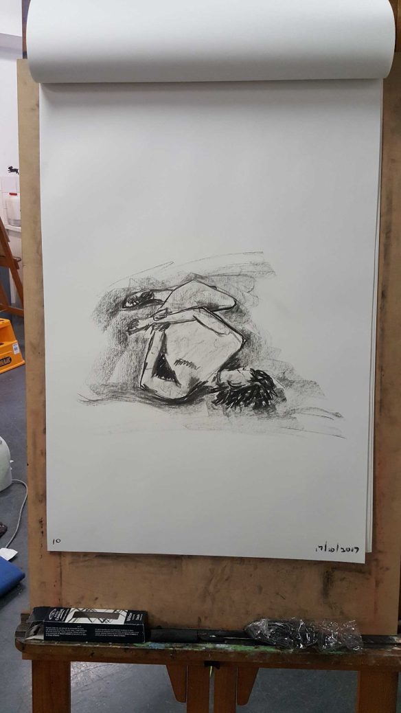 4 of 8 Class 11 'Produce Drawings' CAE Class - Certificate 111 in Visual Arts - Photograph by Karen Robinson Oct 2016 NB images protected by copyright laws