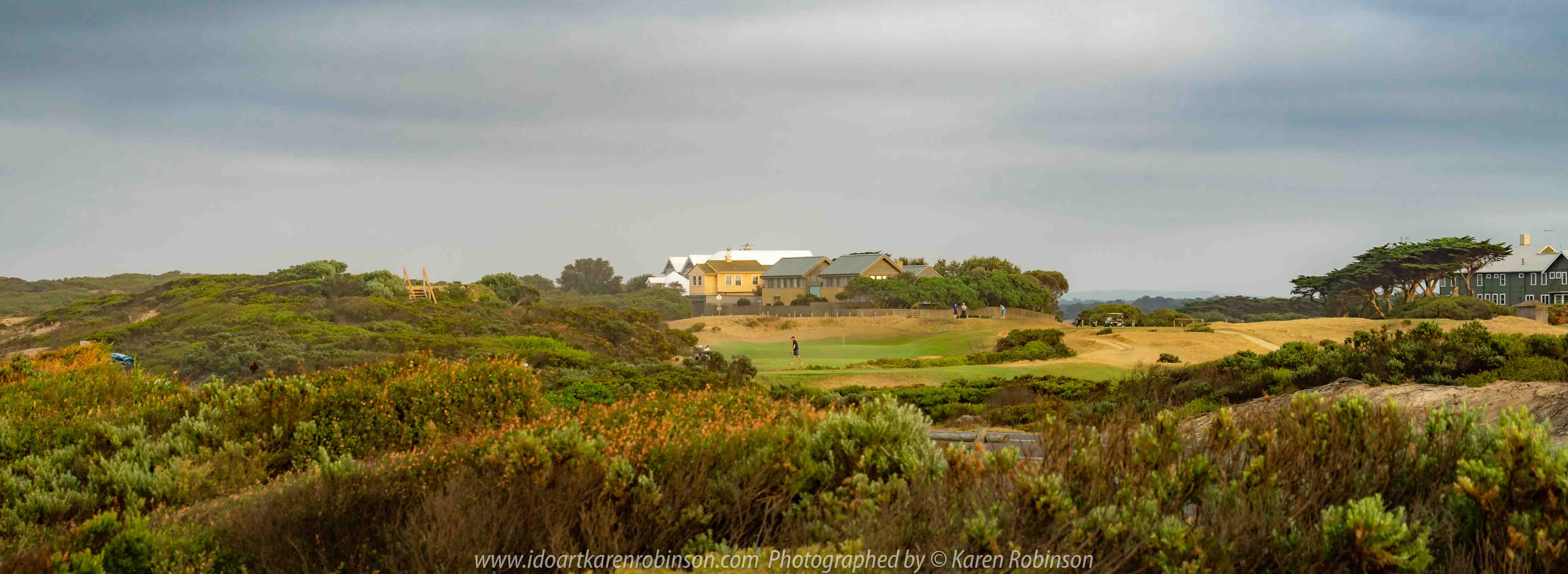 Barwon Heads, Victoria - Australia 'Sunrise at the Beachfront' Photographed by Karen Robinson March 2019 Comments - A beautiful morning with hubby visiting the area of Barwon Heads and some surrounding areas photographing the sunrise, the ocean beach and local native birdlife. Photograph featuring views of Barwon Heads Golf Club.
