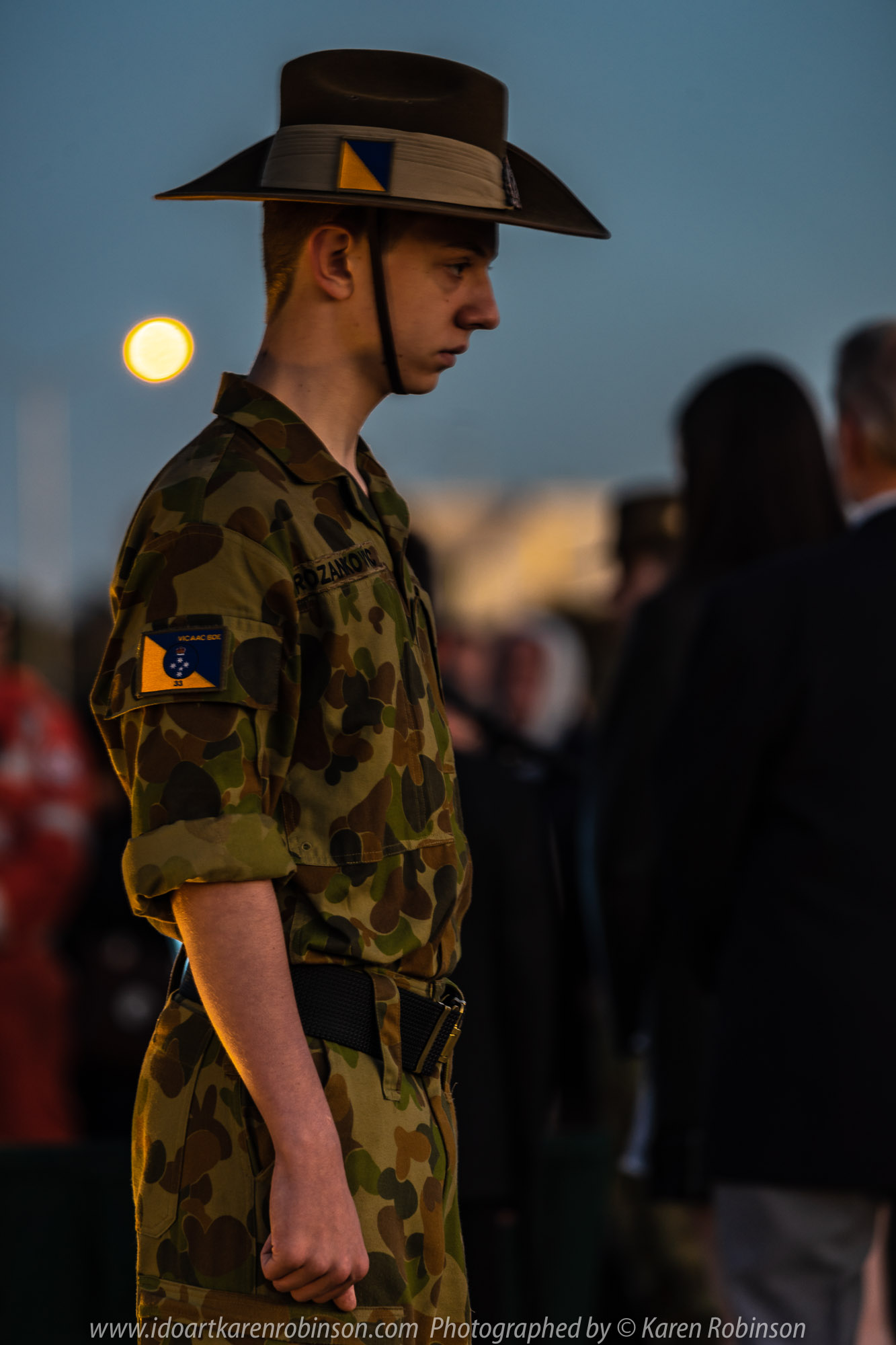 Craigieburn, Victoria - Australia 'ANZAC Day Ceremony Services' Photographed by Karen Robinson Comments - Representing Craigieburn Camera Club, Karen Robinson as one of the photographers at the event.