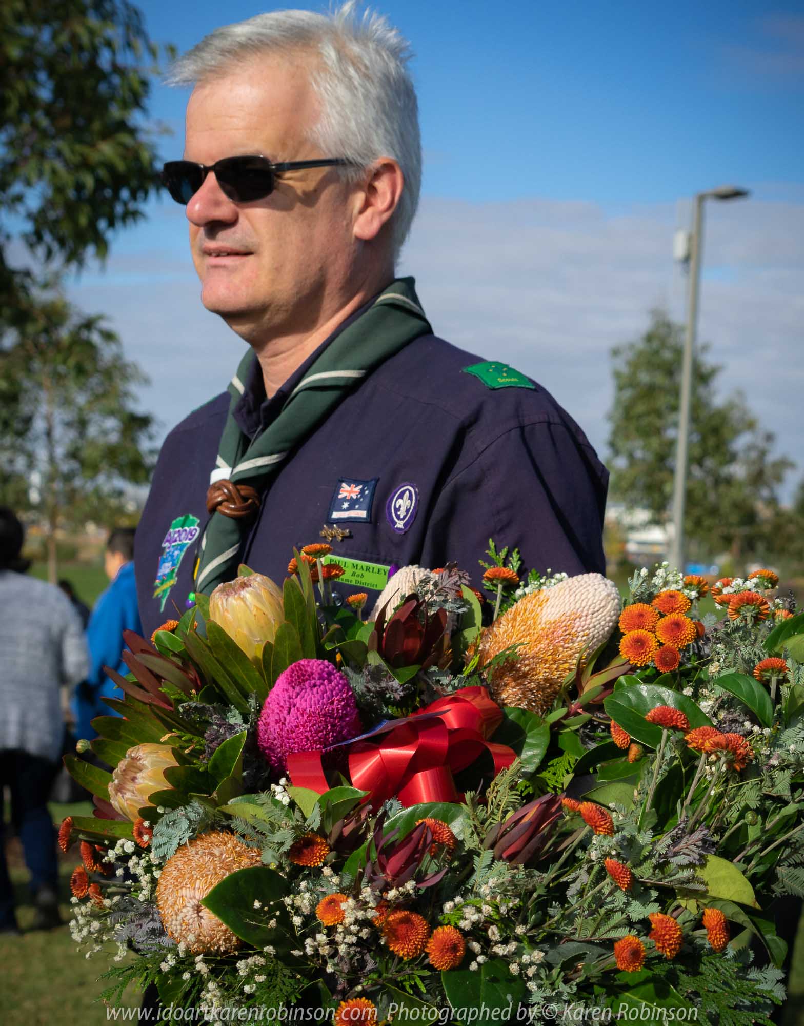 Australia 'ANZAC Day Ceremony Services' Photographed by Karen Robinson Comments - Representing Craigieburn Camera Club, Karen Robinson as one of the photographers at the event.