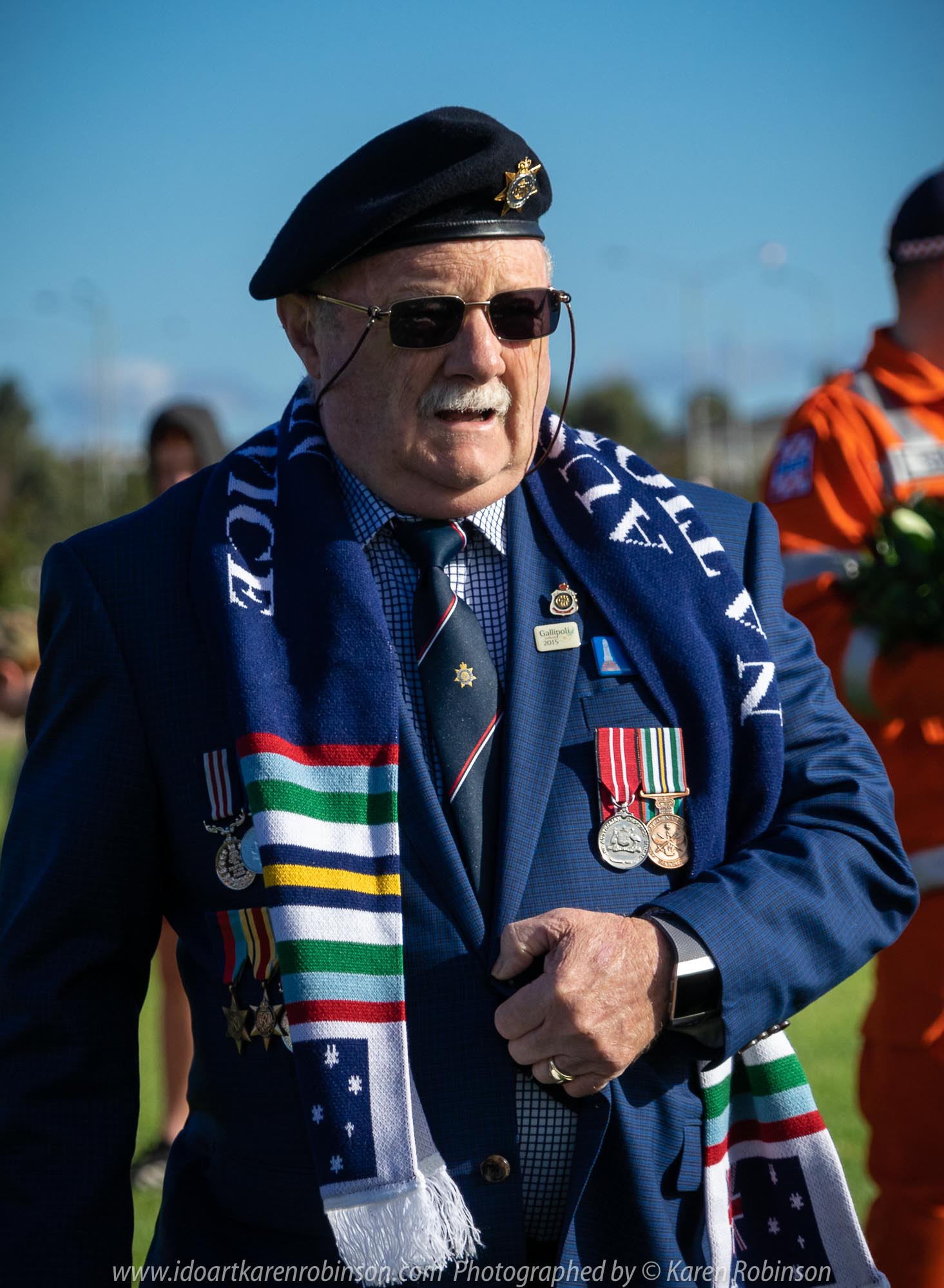 Australia 'ANZAC Day Ceremony Services' Photographed by Karen Robinson Comments - Representing Craigieburn Camera Club, Karen Robinson as one of the photographers at the event.