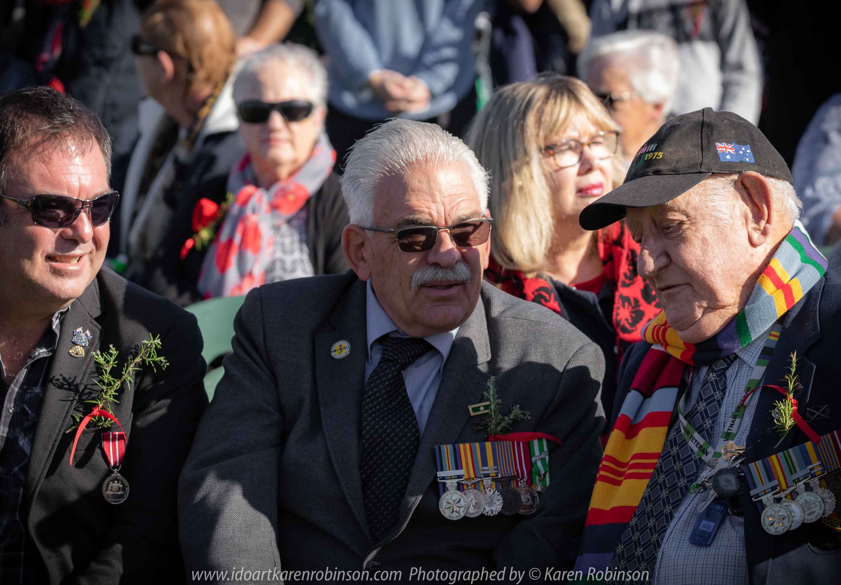 Australia 'ANZAC Day Ceremony Services' Photographed by Karen Robinson Comments - Representing Craigieburn Camera Club, Karen Robinson as one of the photographers at the event.
