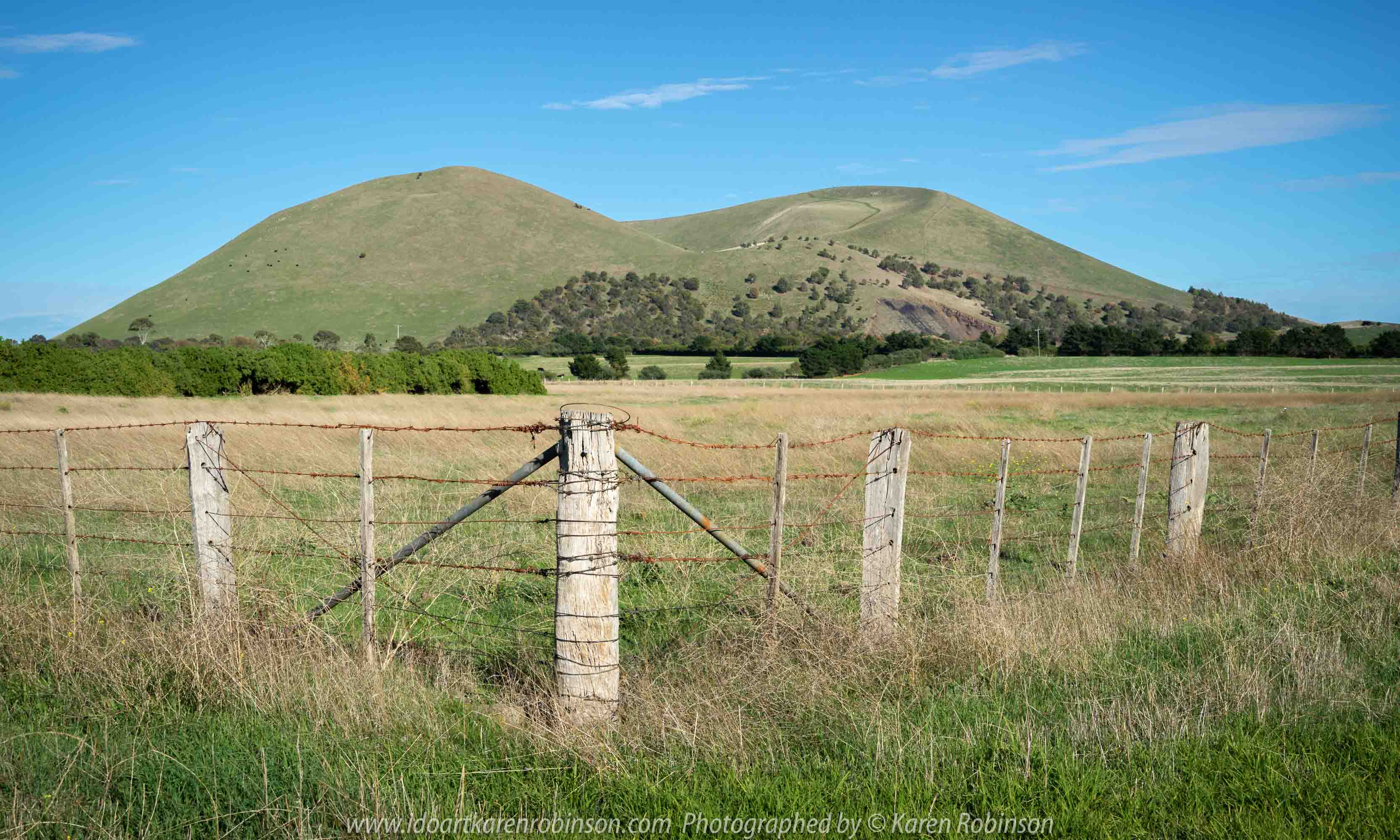 Victoria - Australia 'Mount Elephant - Volcanic Hinterland' Photographed by Karen Robinson June 2019 Comments - Amazing views around the base of Mount Elephant and views from walking tracks on the side and top of Mount Elephant itself.