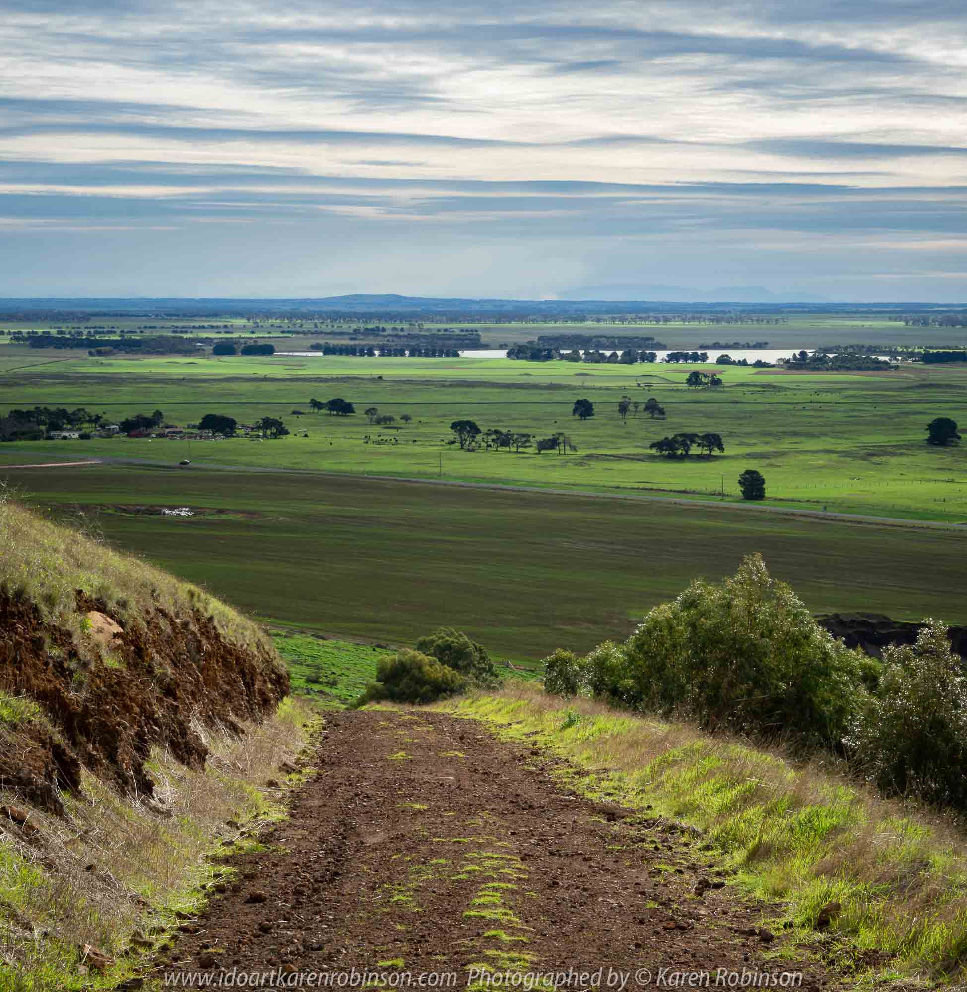 Victoria - Australia 'Mount Elephant - Volcanic Hinterland' Photographed by Karen Robinson June 2019 Comments - Amazing views around the base of Mount Elephant and views from walking tracks on the side and top of Mount Elephant itself.