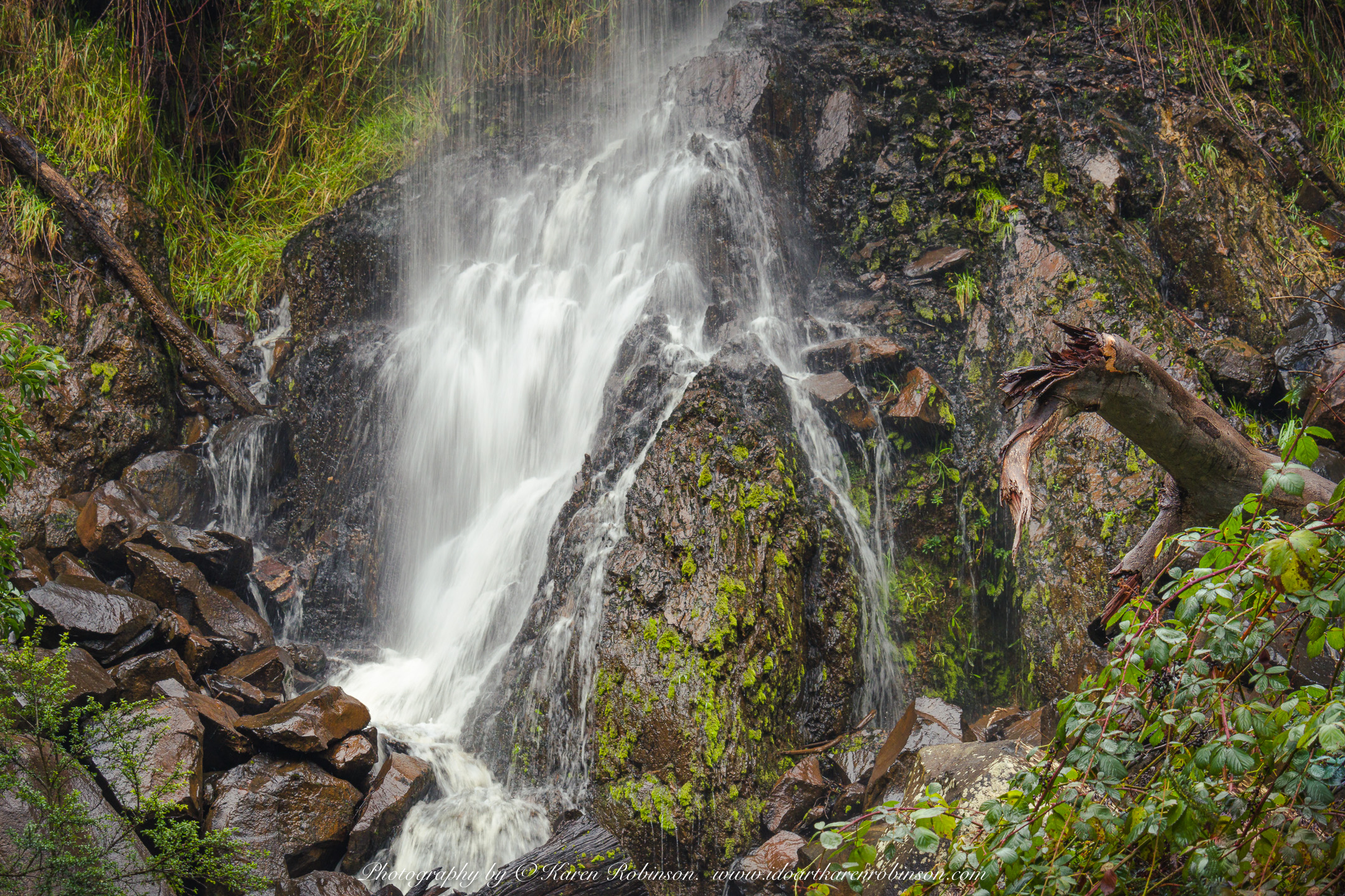 Sailors Falls, Victoria - Australia 'Sailors Falls on Ballan-Daylesford Road' Photographed by ©Karen Robinson June 2022.