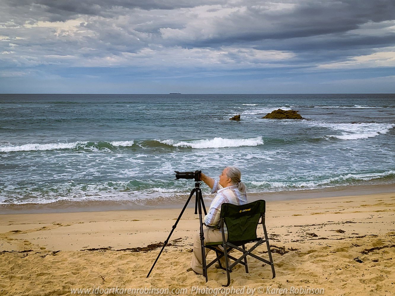 Sorrento, Victoria - Australia 'Sorrento Back Beach' Photographed by Karen Robinson March 2021 Comments: Morning visit to Sorrento Back Beach capturing images of beach lovers enjoying their morning with family and friends. Photograph featuring Karen Robinson Photographer
