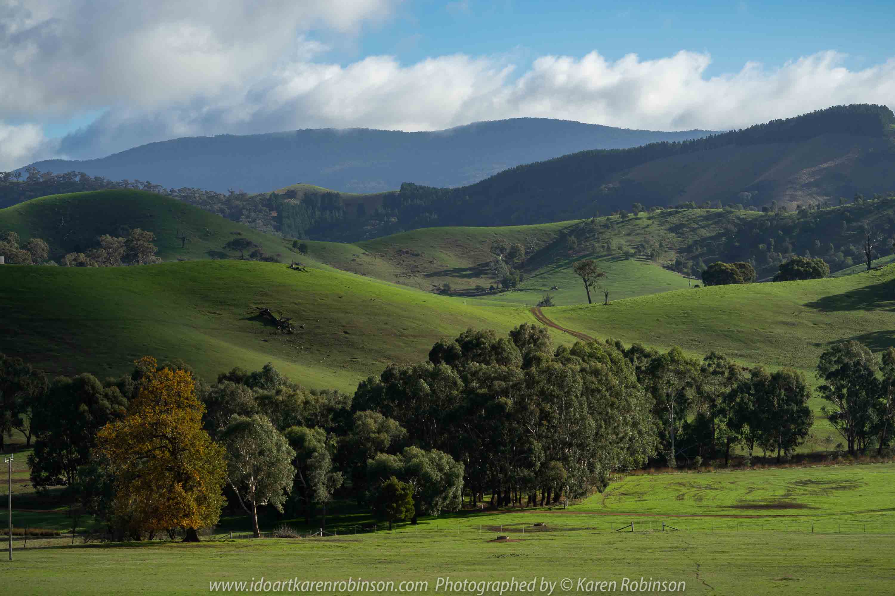 Strath Creek, Victoria - Australia 'Autumn Drive' Photographed by Karen Robinson May 2019 Comments - Panoramic Views of this beautiful region.