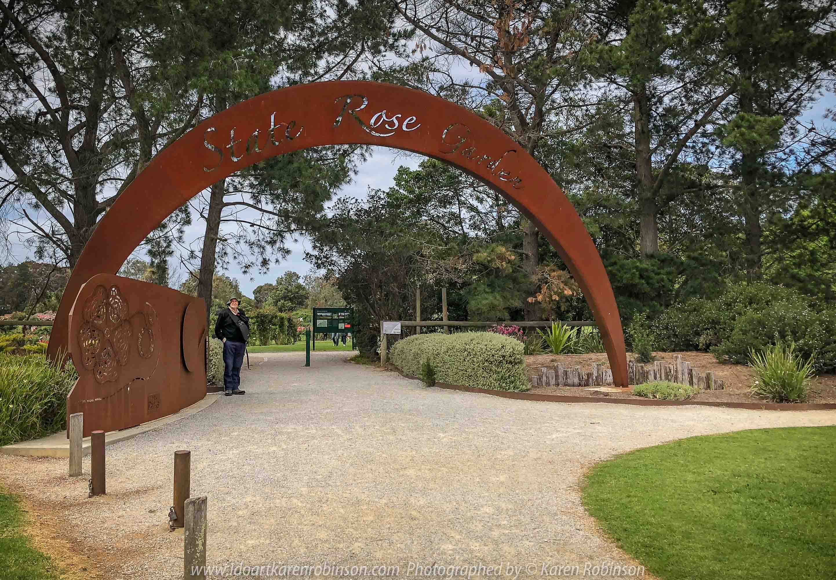 Werribee, Victoria - Australia 'Victoria State Rose Garden' Photographed by Karen Robinson November 2018 Comments - Beautiful display of colourful roses.
