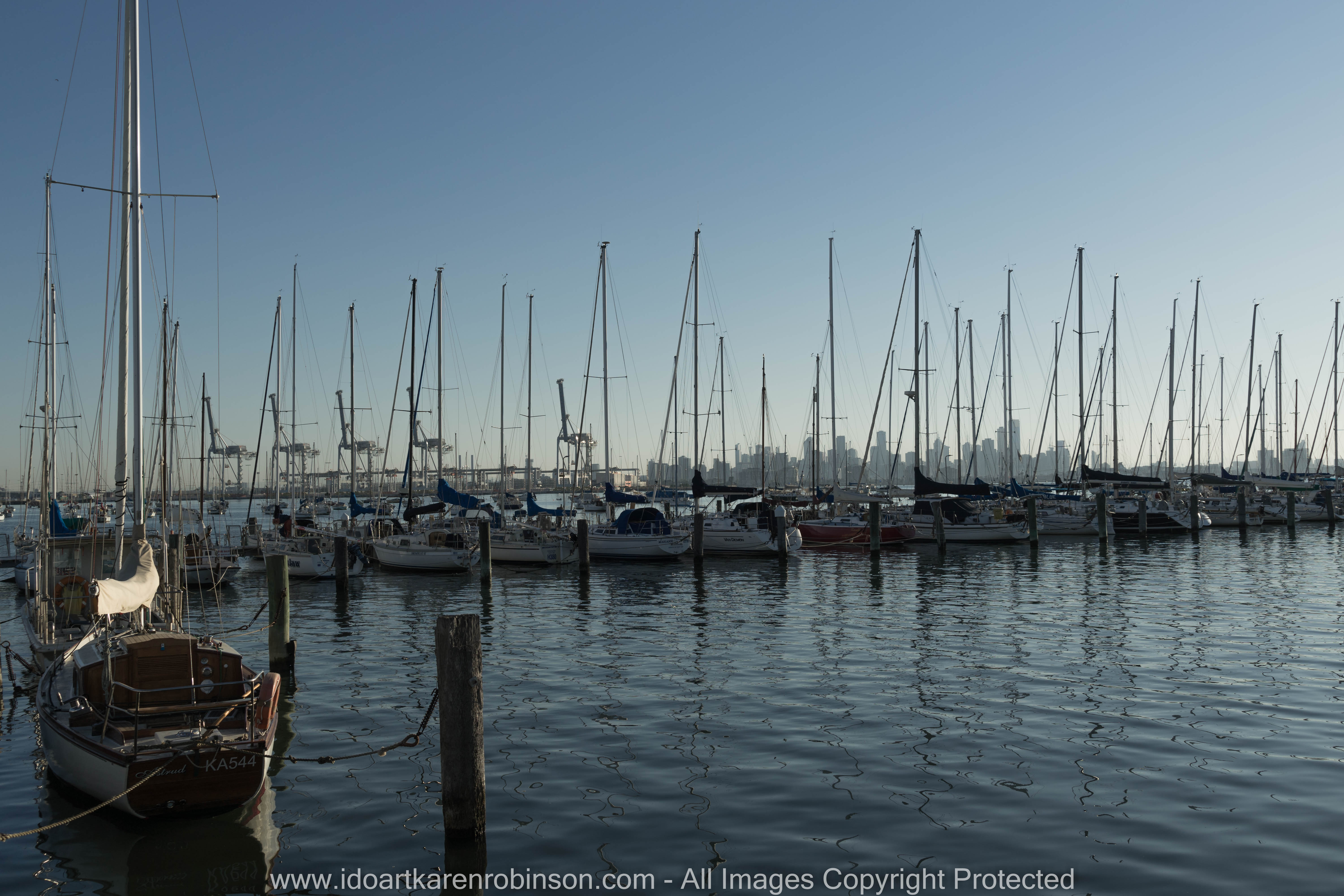 Williamstown, Victoria - Australia 'Port Phillip Bay' Photographed by © Karen Robinson www.idoartkarenrobinson.com March 2017