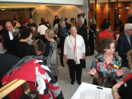 14 of 21 Regional Arts Victoria's Annual Members Celebration and AGM at the State Library of Victoria, Latrobe Street, Melbourne 30.05.2015 Photographed by Karen Robinson-Abstract Artist.JPG